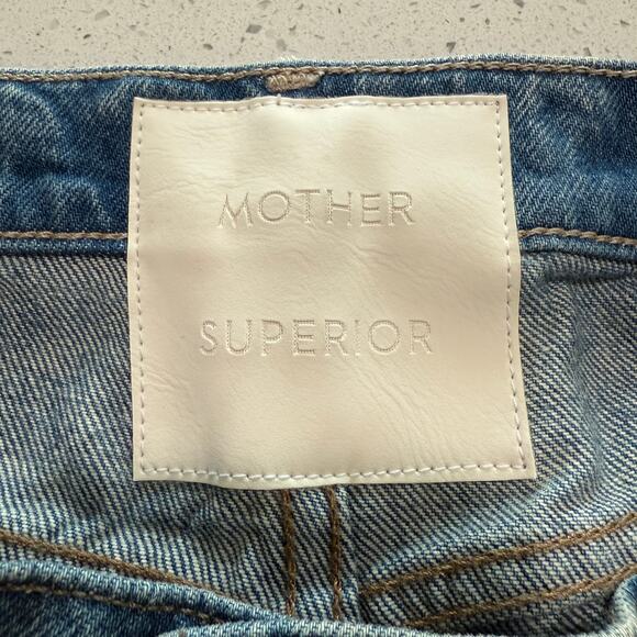 Mother Superior Lil Dodger Button Sneak Jeans - Picture 8 of 8